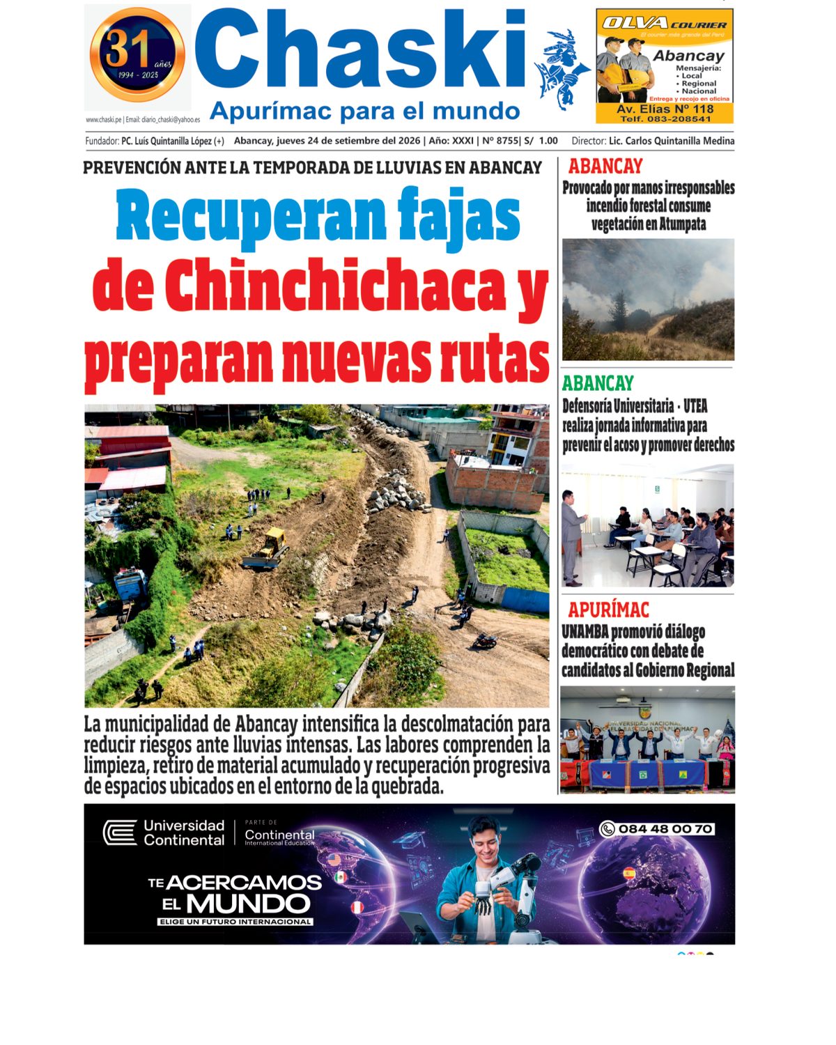 Página 1 - Diario Chaski