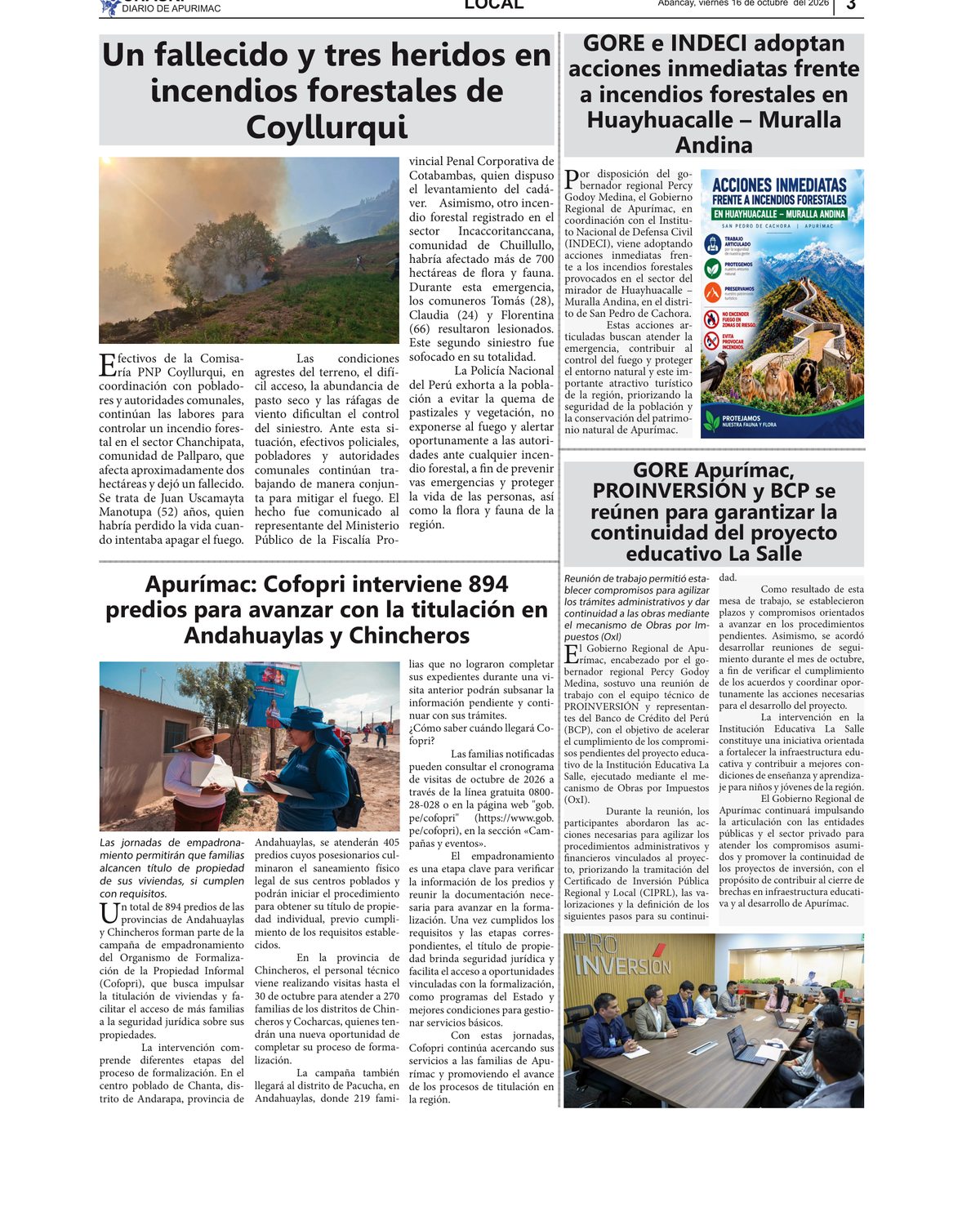 Página 3 - Diario Chaski