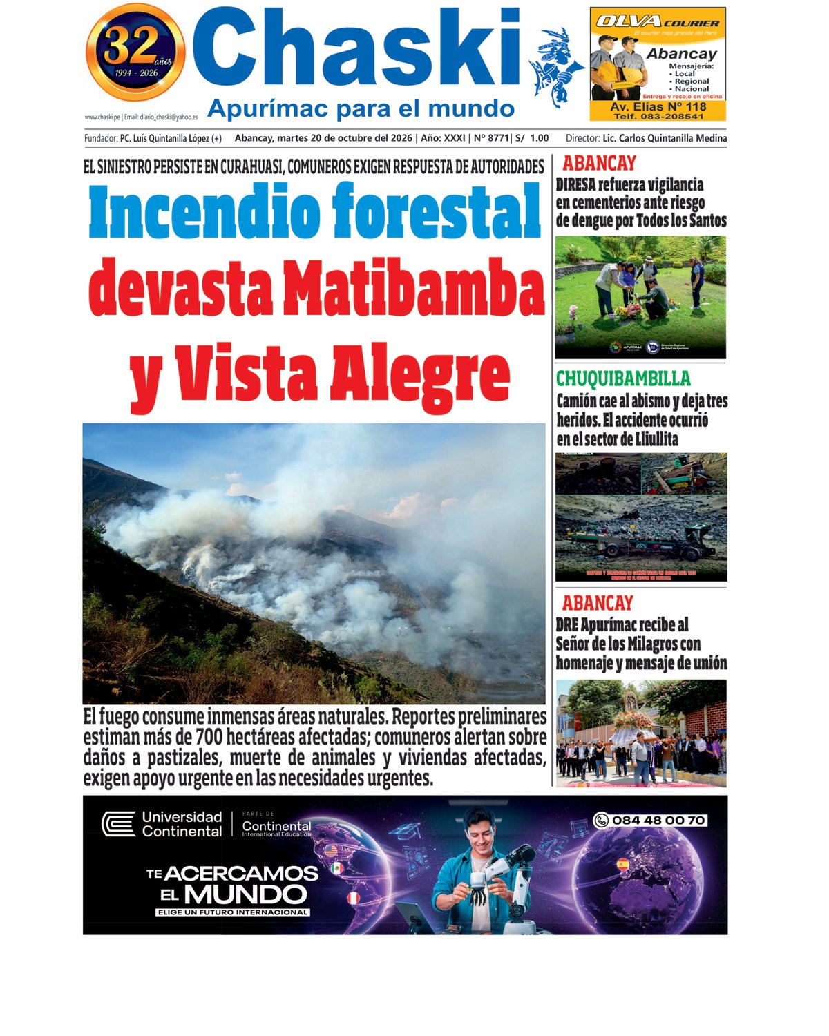Página 1 - Diario Chaski