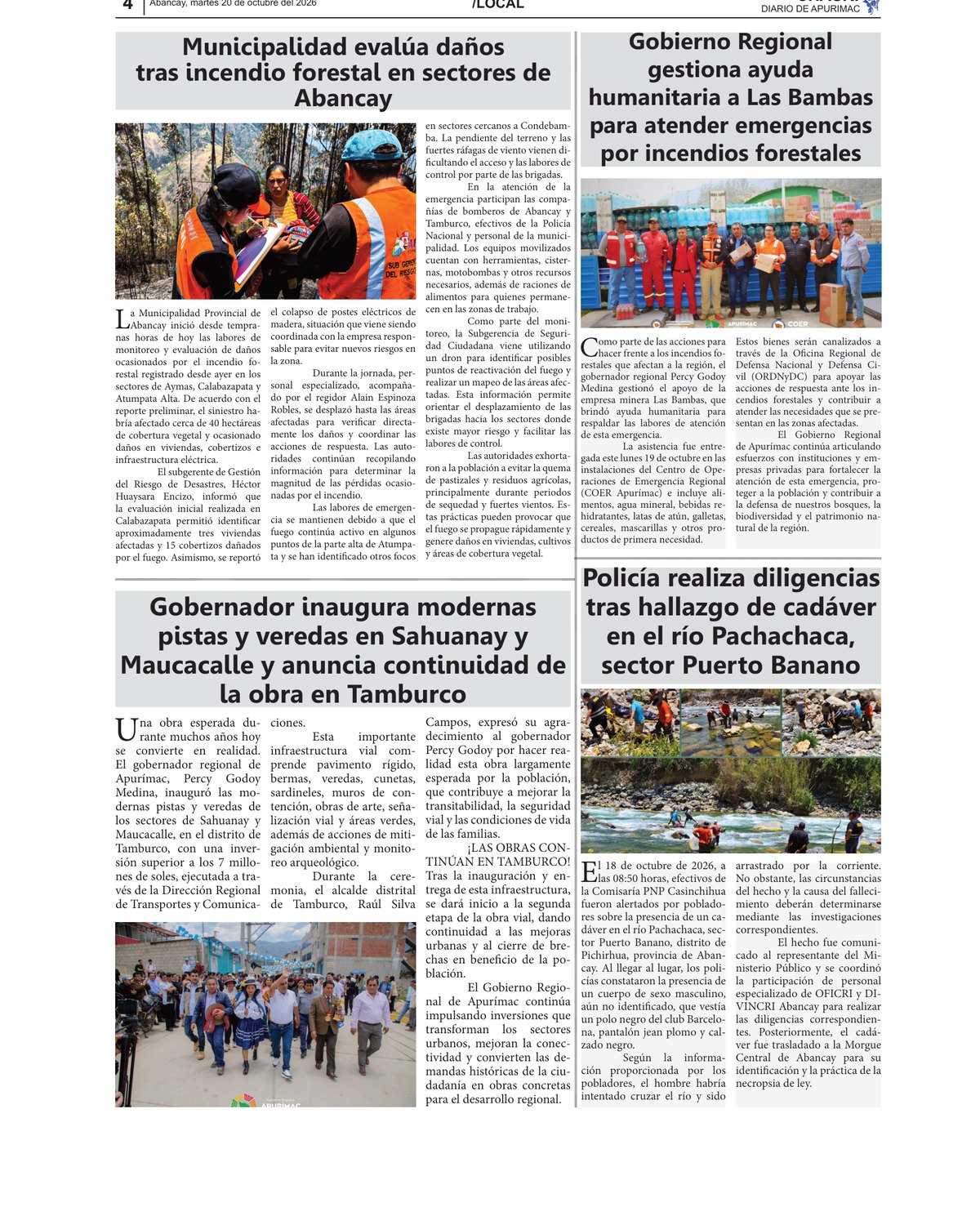 Página 4 - Diario Chaski