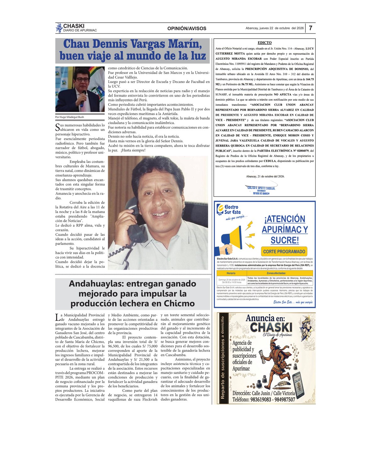 Página 7 - Diario Chaski
