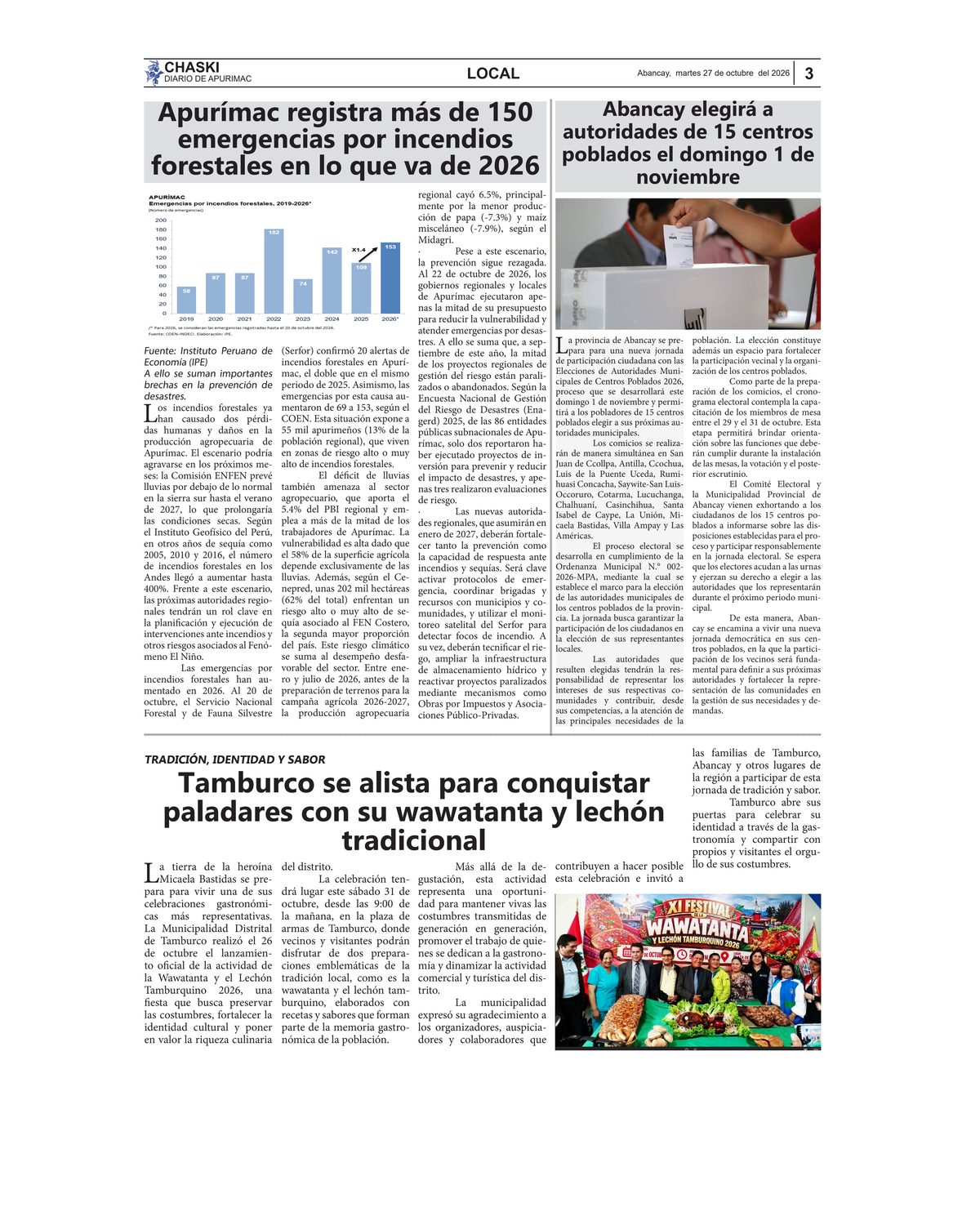 Página 3 - Diario Chaski