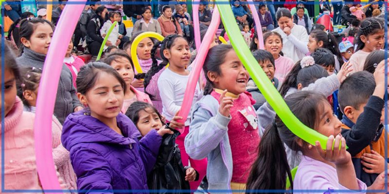 Municipalidad de Andahuaylas celebró el Día del Niño con shows infantiles