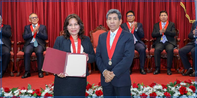 Corte de Apurímac distingue a magistrados y servidores por su trayectoria y aporte a la justicia en su Aniversario