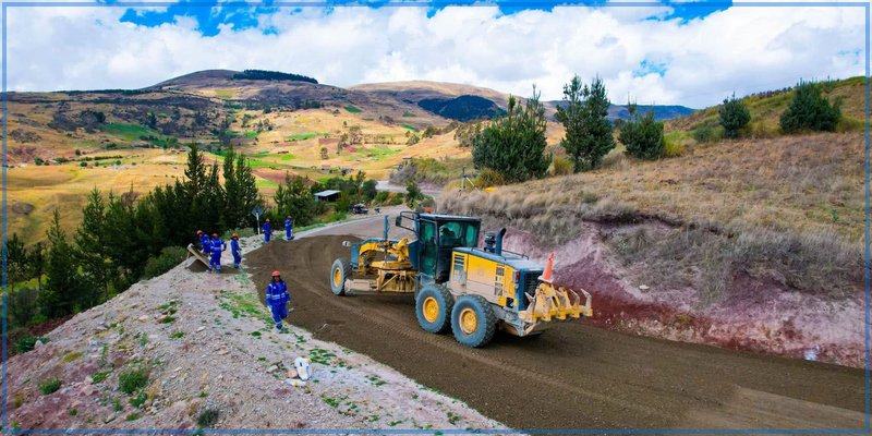 Asfaltado Uripa – Ranracancha – Ocobamba viene culminando trabajos de suelo-cemento y se prepara para la etapa de imprimación
