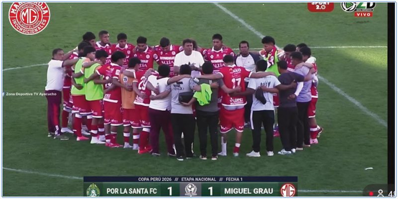 Miguel Grau resistió y se trajo un punto de Ayacucho