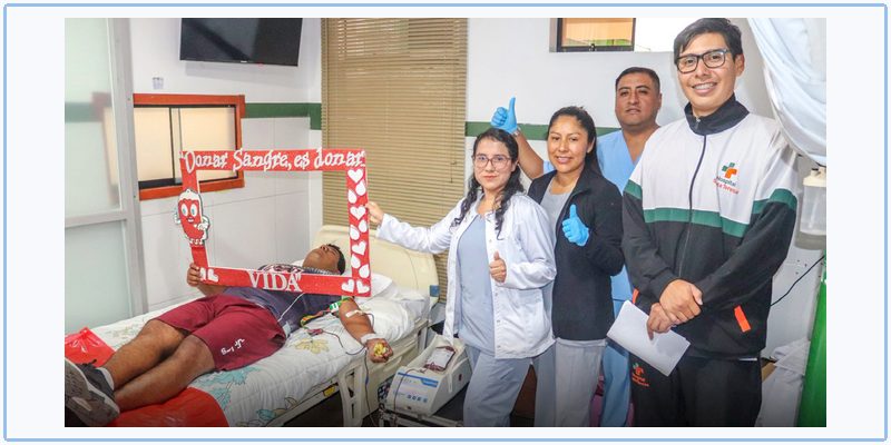 DIRESA logra superar meta en campaña de donación de sangre en Abancay
