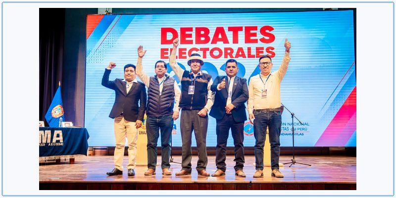 Candidatos al Gobierno Regional culminaron tres jornadas de debates en Andahuaylas