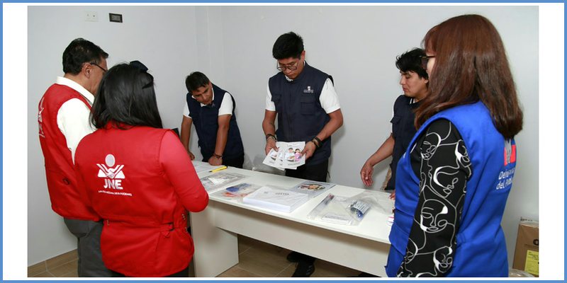 ODPE Abancay verifica material electoral para las Elecciones Regionales y Municipales 2026