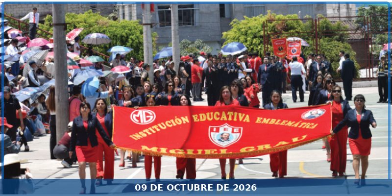 Institución Educativa Miguel Grau de Abancay  celebró 137 años de historia