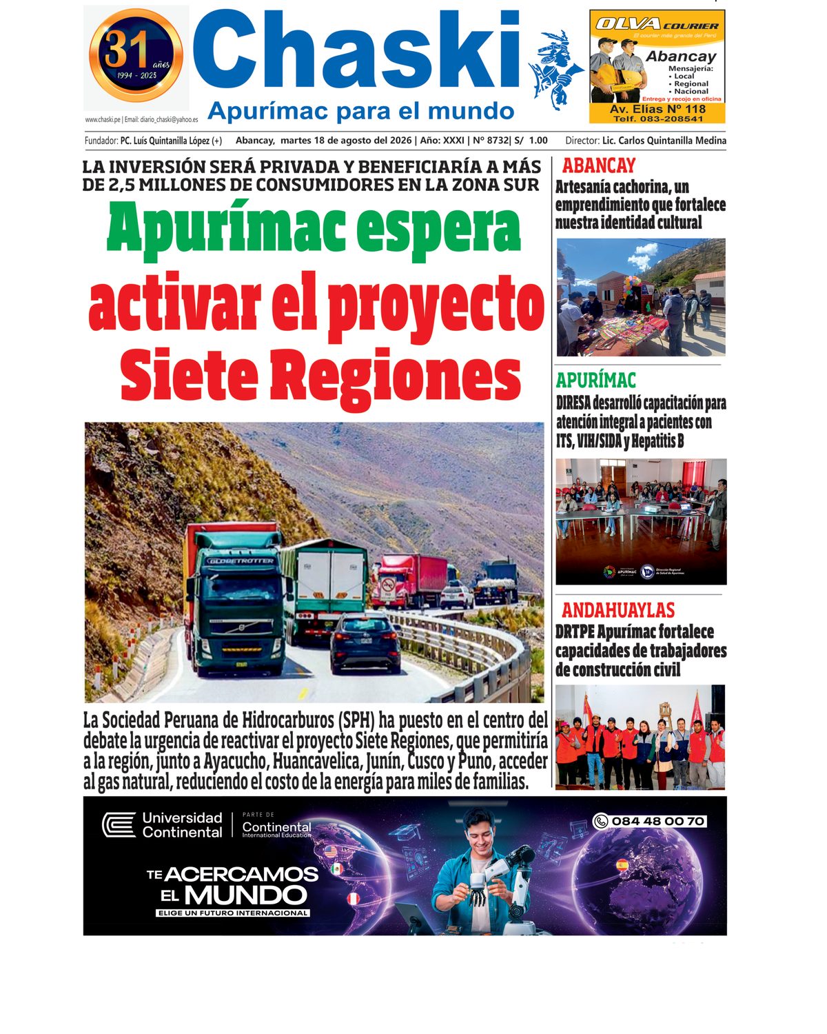 Edición Impresa - Portada