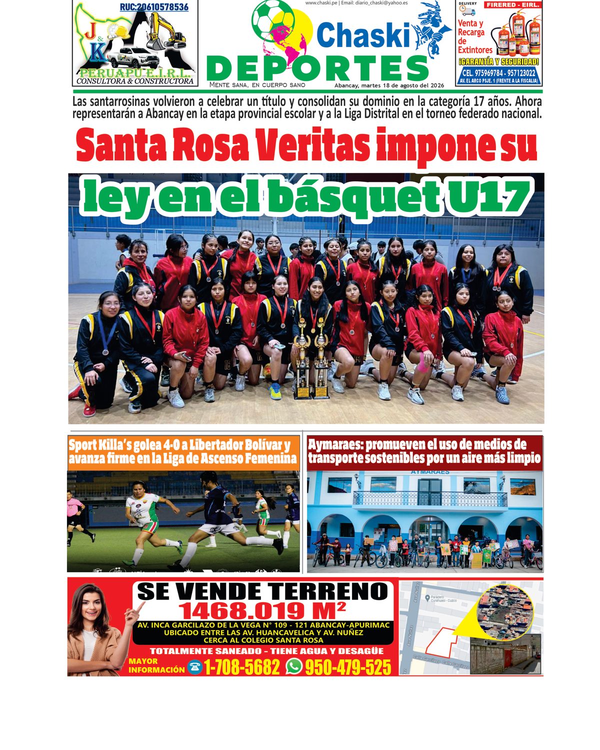 Edición Impresa - Deporte