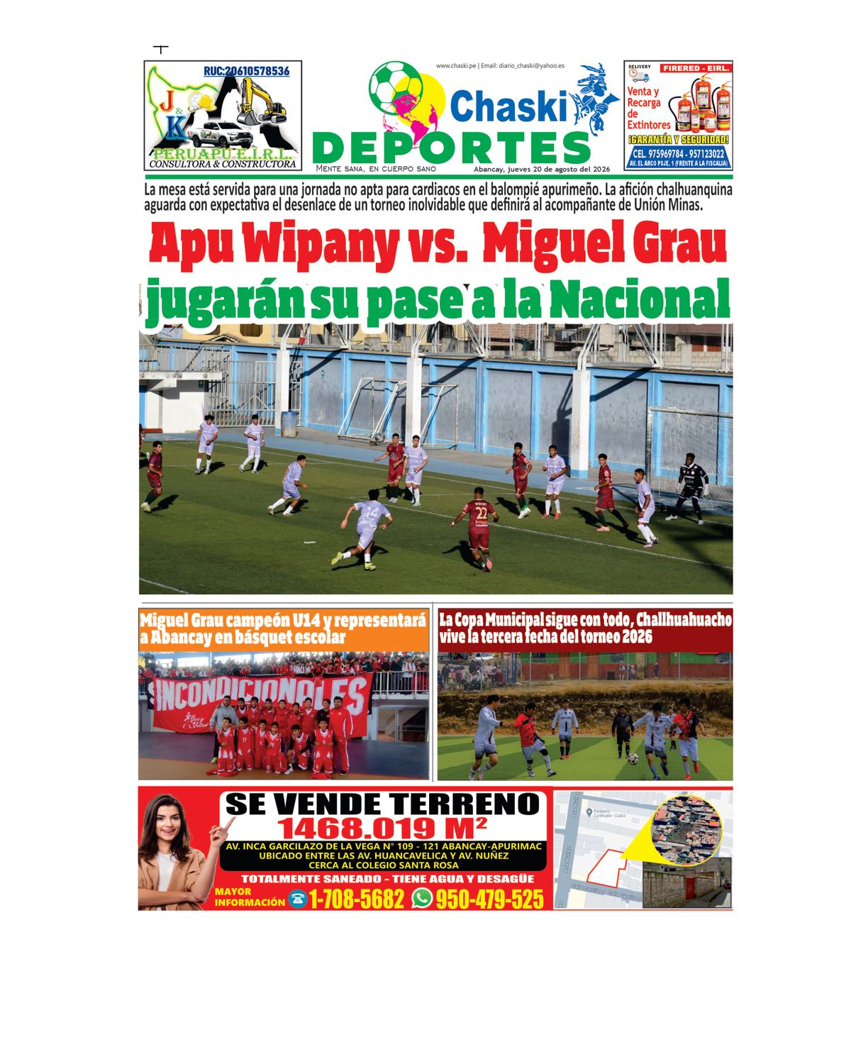 Edición Impresa - Deporte