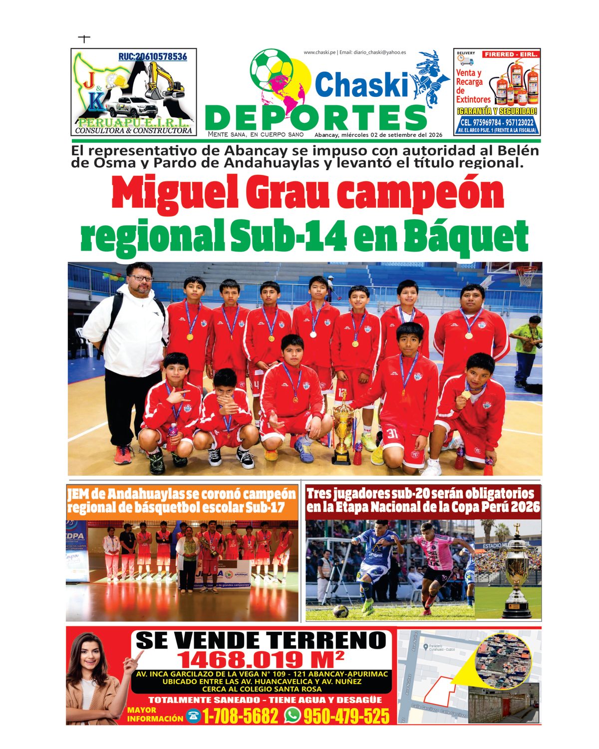 Edición Impresa - Deporte
