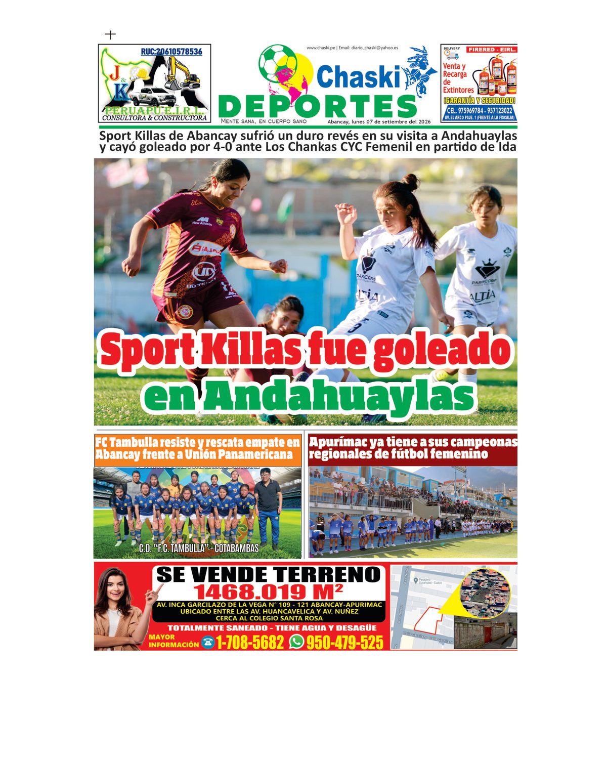 Edición Impresa - Deporte