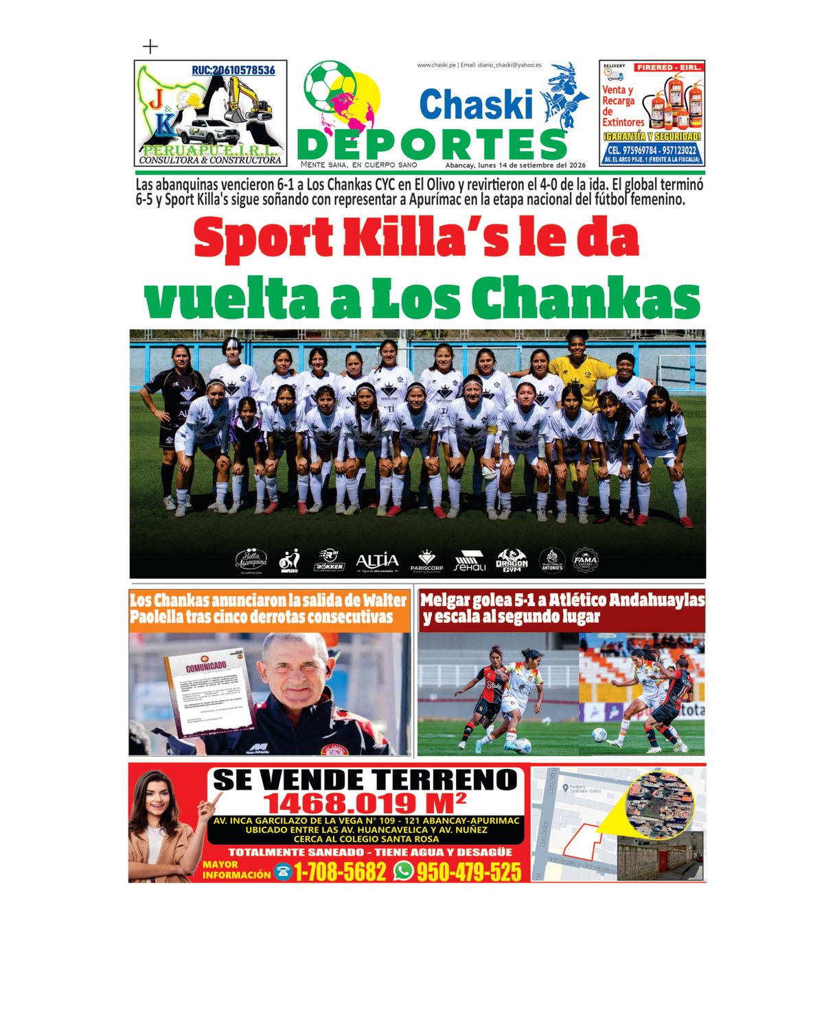 Edición Impresa - Deporte