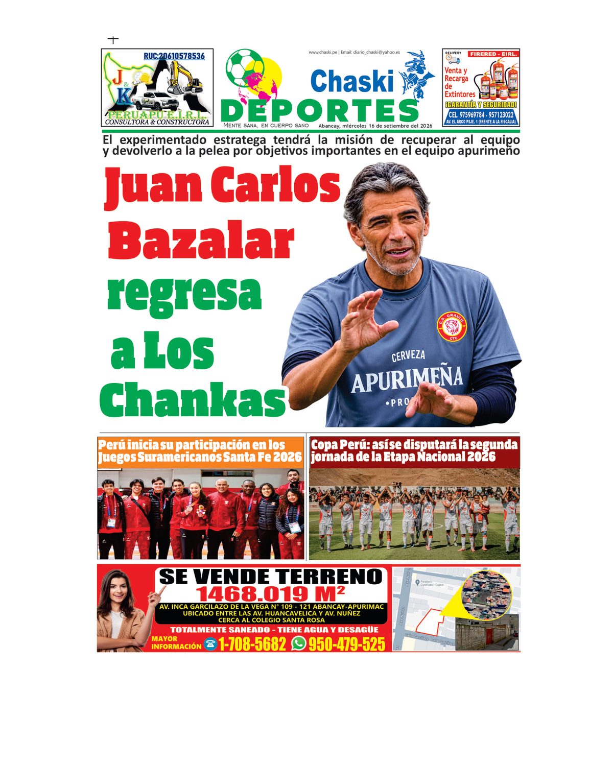 Edición Impresa - Deporte