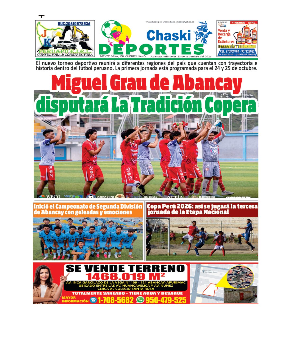 Edición Impresa - Deporte