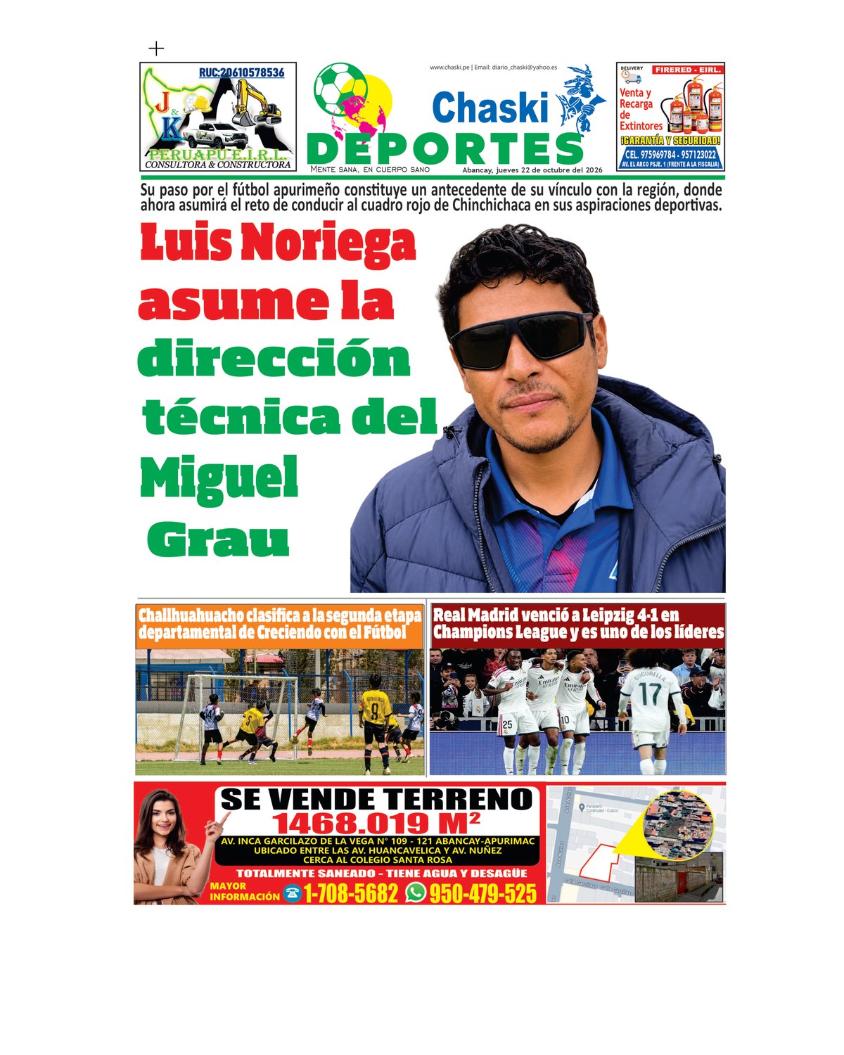 Edición Impresa - Deporte