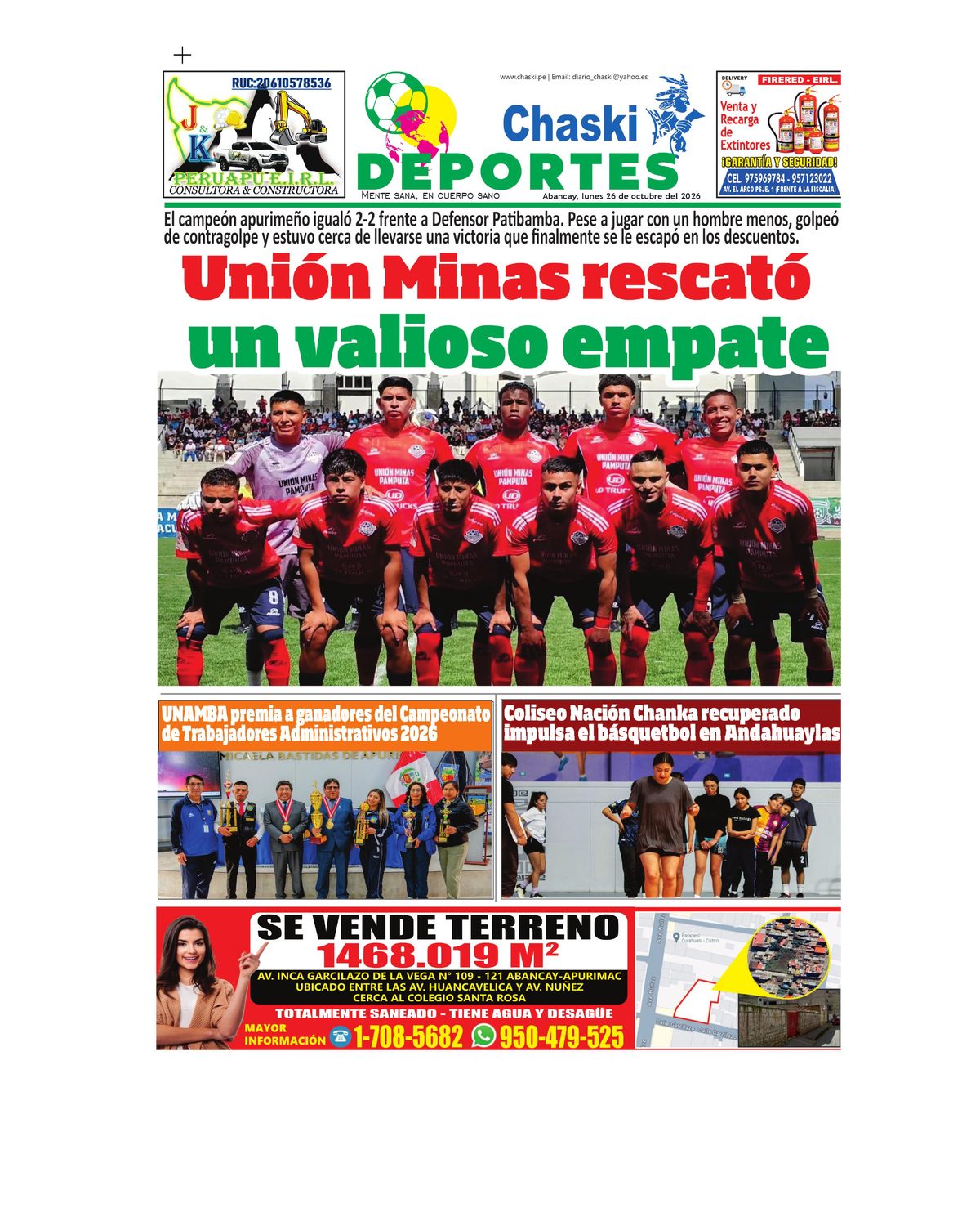 Edición Impresa - Deporte